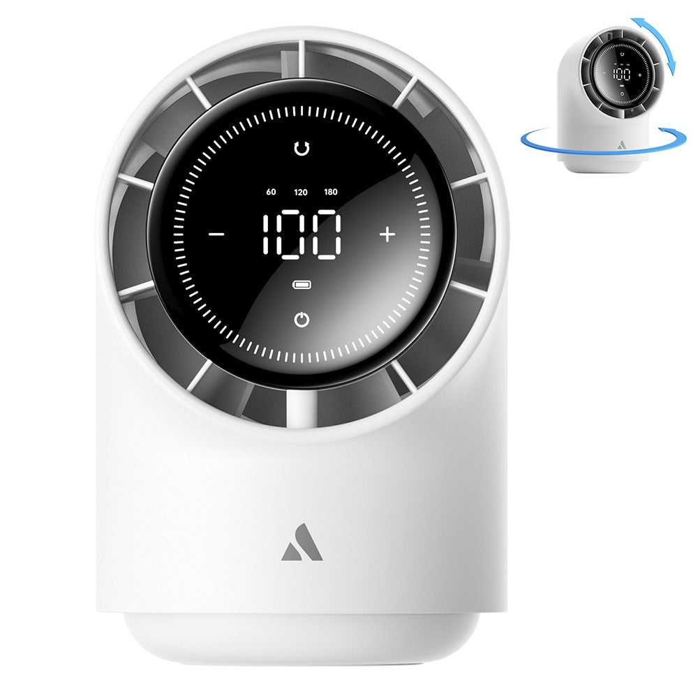 Aecooly TB01 Dijital LED Göstergeli Portatif Soğutucu Masa Fanı Taşınabilir Vantilatör