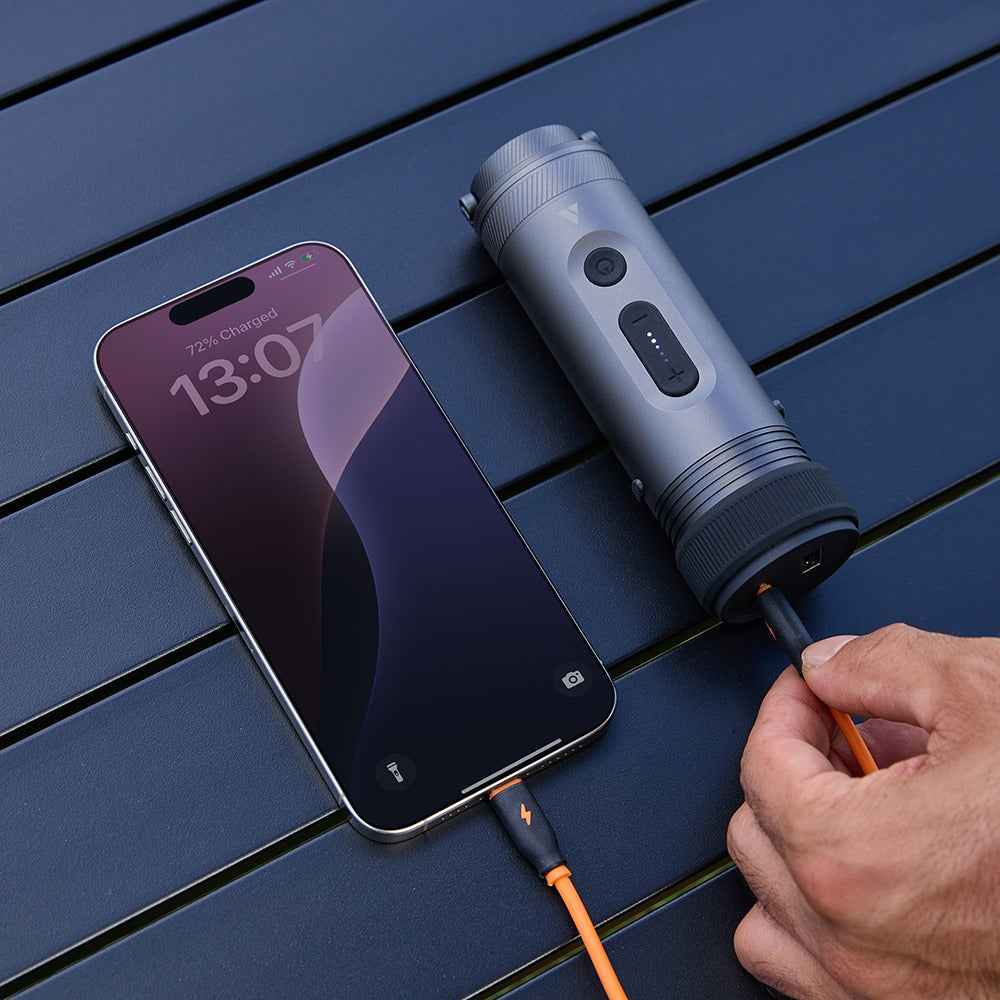 Aecooly 11 in 1 Kamp Seti: Fener, Kompresör, Powerbank, Alarm Modu ve Duş Deprem Çantası Kiti