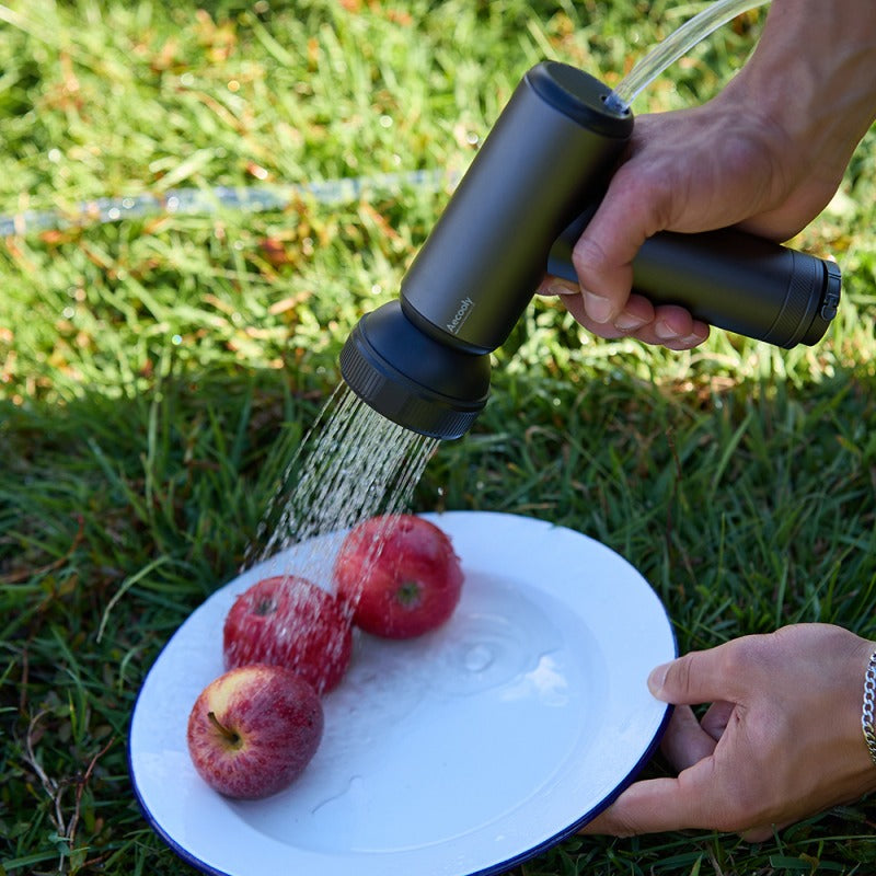 Aecooly OK01 11 in 1 Modüler Kamp Seti Fener Kompresör Powerbank Alarm Modu Duş Deprem Çantası Kiti