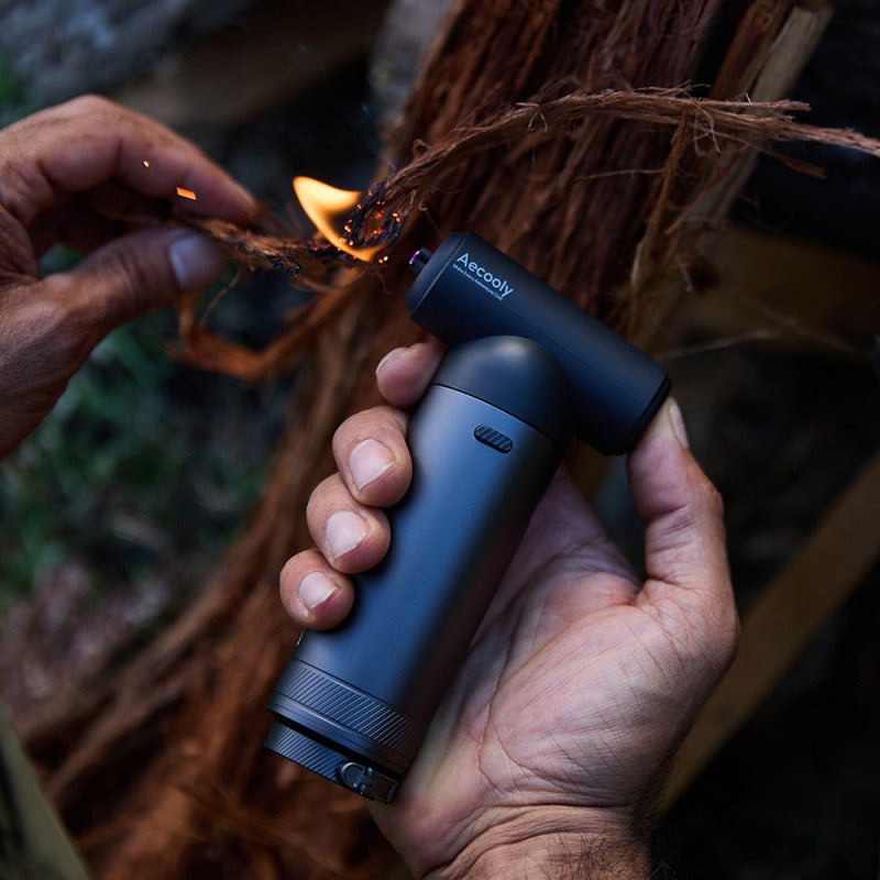 Aecooly OK01 11 in 1 Modüler Kamp Seti Fener Kompresör Powerbank Alarm Modu Duş Deprem Çantası Kiti